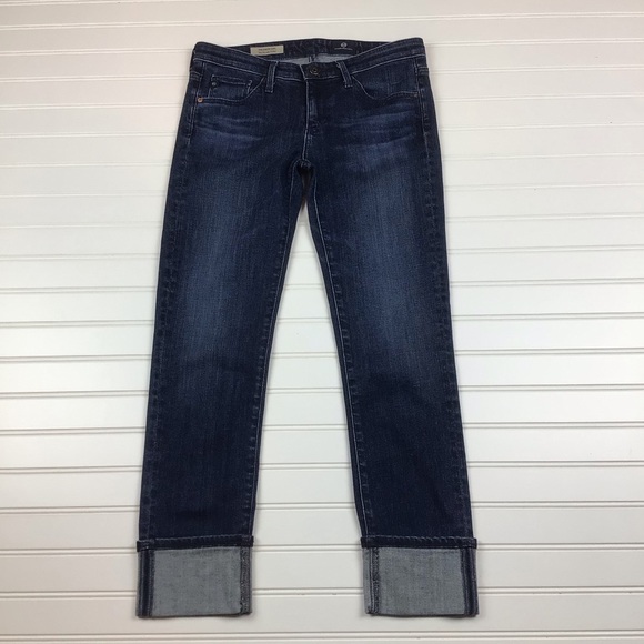 AG Stevie Cuff Slim Straight Jean